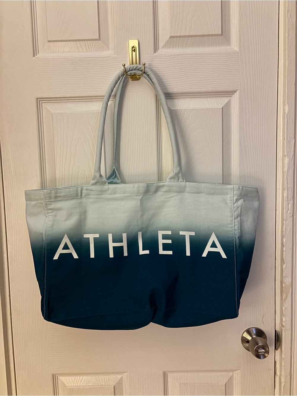 Athleta Ombré Canvas Tote